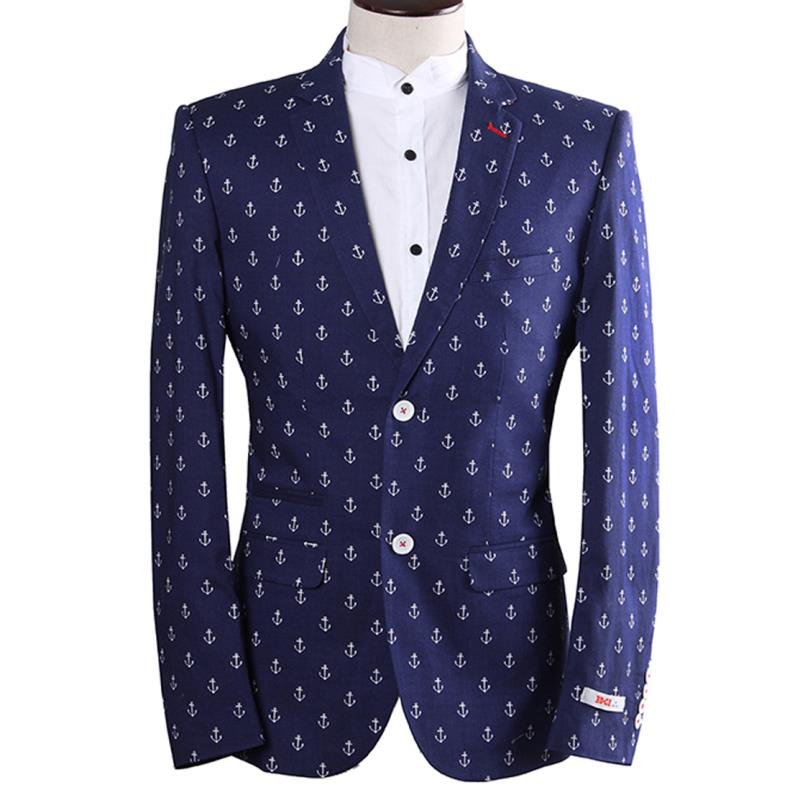 NEW FASION PRINT BLAZER   S#26270