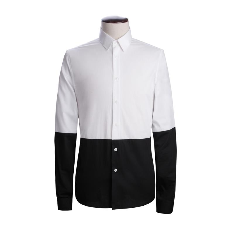 COLOR BLOCK SHIRT   S#28148