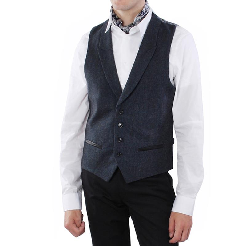 NOTCH LAPEL VEST   S#27051