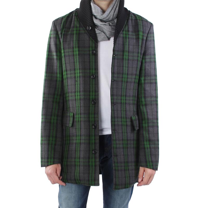 KNIT COLLAR COAT   S#27076