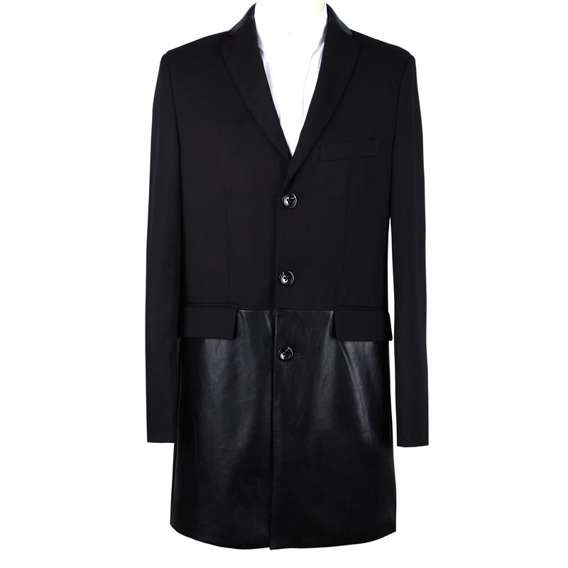 LEATHER BOTTOM COAT   S#27079
