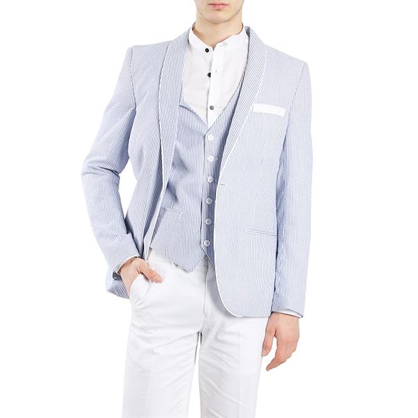 PIPED SHAWL JACKET   S#28255