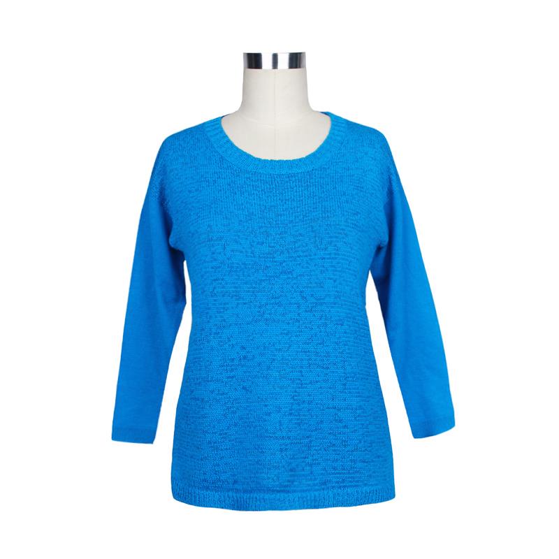 TAPE DYE LOOSE PULLOVER SWEATER   S#26730