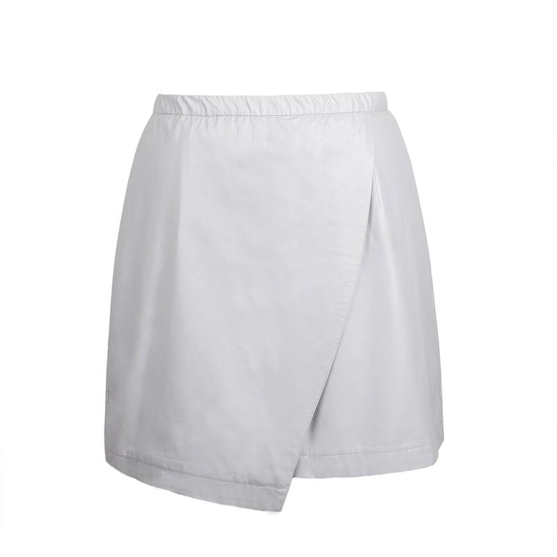 FAUX LEATHER SKIRT   S#0330
